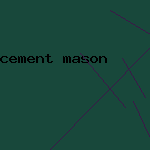 cement mason